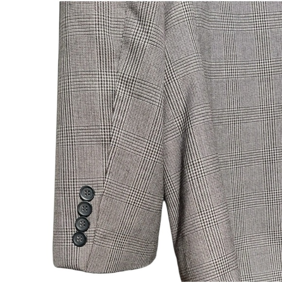 🌻Andrew Fezza Signature Gray "Cary" Sports Coat Jacket Blazer Size 44R - Picture 5 of 10